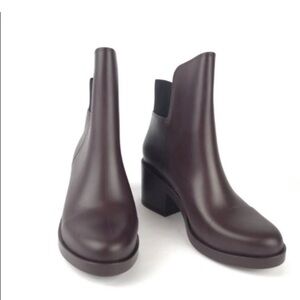 Melissa Elastic Rain Boots maroon